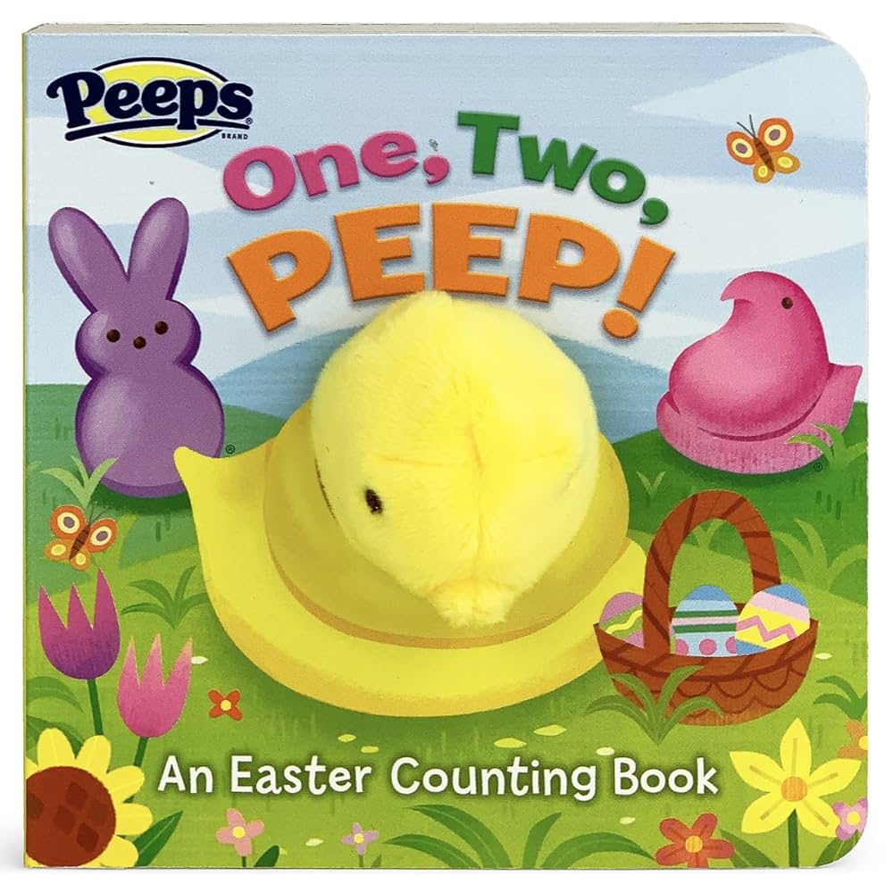 Amazon.com: One, Two, PEEP! Peeps Finger Puppet Board Book